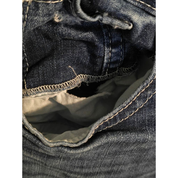 Men's Alec BKE‎ Jeans, 32R, Dark Blue - Picture 4 of 6